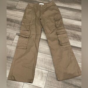 Women’s Brown Cargo Pants - Utility Style